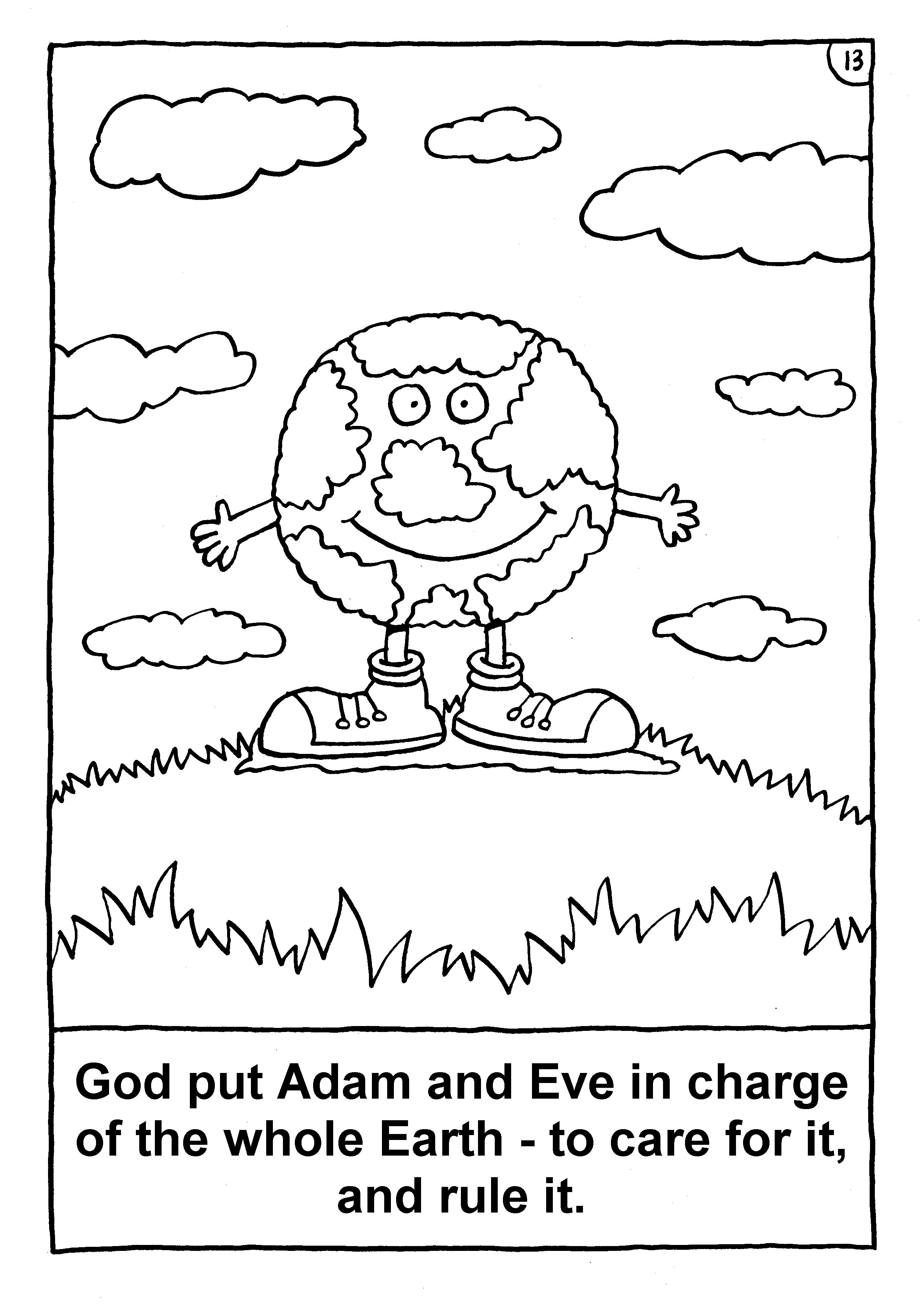 Art and Craft/Colouring In Books/God made the world: Richard Gunther ...